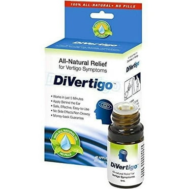 2 Pack DiVertigo Vertigo Relief Liquid Drops, 5 ml