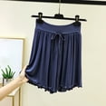 thumbnail image 2 of Women's Sleep Pajama Shorts, Wide Leg Shorts Beach Shorts Paperbag Shorts Loose Shorts Vacation Shorts Womens Summer Shorts Dressy Shorts Athletic Shorts Gym Shorts, 2 of 3