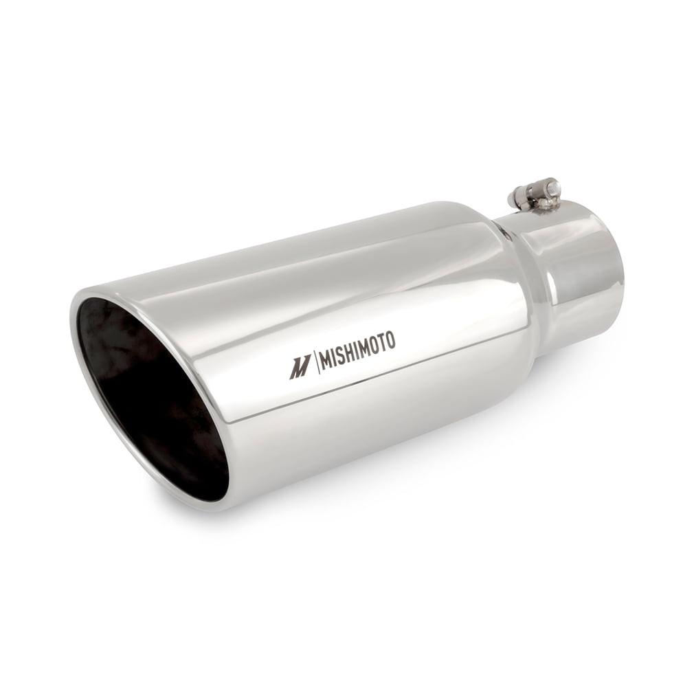 YITAMOTOR 4 To 8 Inch Exhaust Tip - Black Diesel Tailpipe Extension 15 Inches Long