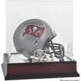 thumbnail image 7 of Kansas City Chiefs Mahogany Logo Mini Helmet Display Case, 7 of 7