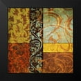 thumbnail image 2 of Medley, Elizabeth 15x15 Black Modern Framed Museum Art Print Titled - Harmonic Melody I, 2 of 5