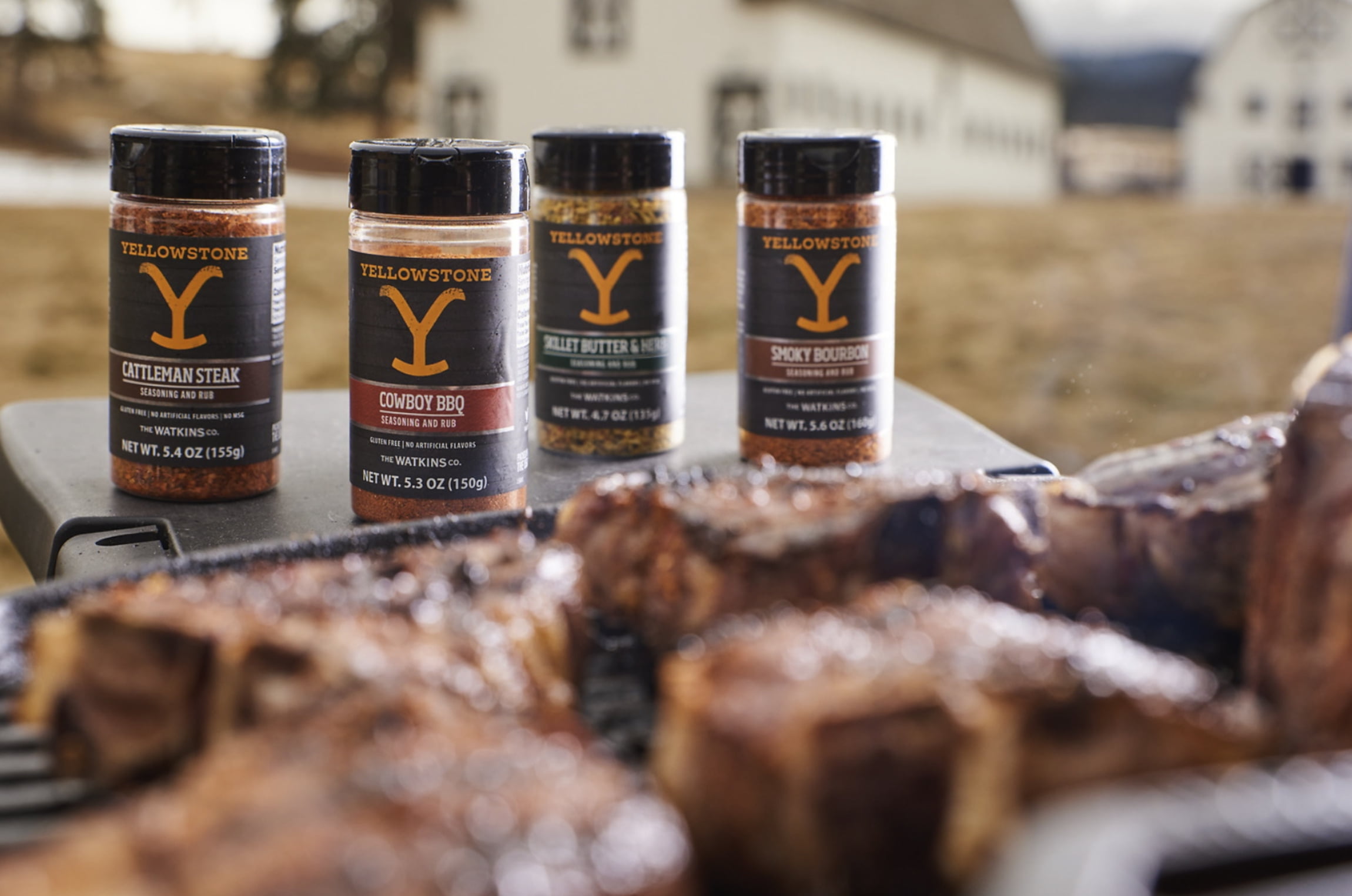 (6 pack) Yellowstone Cattleman Steak Rub, 5.4oz (Mixed Spices & Seasonings)