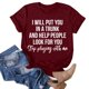 thumbnail image 2 of Gibobby Playera TéRmica Ligera Tops sueltos con cuello redondo, camiseta estampada, blusa, mangas , blusa informal para mujer（Vino， XXXXXL), 2 of 5
