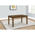 thumbnail image 2 of Monarch Specialties Dining Table, 60" Rectangular, Kitchen, Dining Room, Brown Veneer, Wood, Indoor, 2 of 4