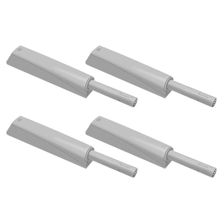Middle Door Damper Cabinet Push Latch Closet 4 Pcs Kitchen Cabinets Magnets Magnetic Catch Plastic Handle