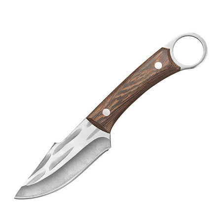 

Li HB Store Handle Meat Knife Hand Steak Knife Cut Meat Dinner Knife Lamb Chops Special Knife Stainless Steel Household Fruit Knife Knives A