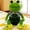 JabJabich-30cm, variant on Green Stuffed Doll â Soft Plush Toy with Striped Top, Fun Decorative Cushion for Home & Desk Decor -2,