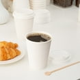 thumbnail image 4 of Restaurantware 12 Oz Coffee Cups Pack of 200 Ripple Wall Insulated Paper Cups, White Disposable, For Hot Beverage With Built-In Insulation Non-Slip Grip For Coffee Shop Takeaway, 4 of 11