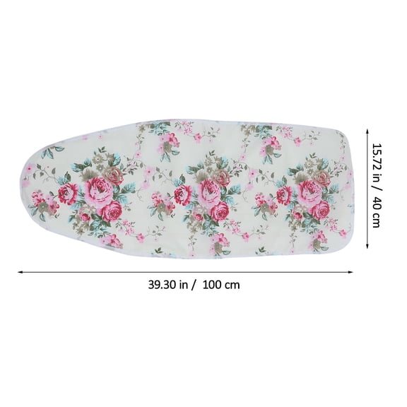 GAXIRE Grey Ironing Board Cloth Cover with Removable Design and Neat Stitching for Longevity