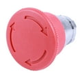 thumbnail image 4 of 2 Pcs 22mm NC Red Mushroom Emergency Stop Push Button Switch 600V 10A ZB2-BE102C, 4 of 8