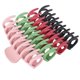 thumbnail image 1 of Pinzas grandes para El pelo YONGSHENG antideslizante 4,3 pulgadas negro vino verde rosa claro, 1 of 5