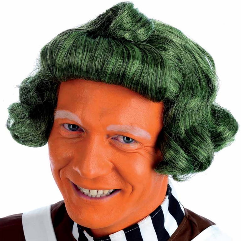 Men's Short Curly Green Wig – Perfect For Halloween, Cosplay & Themed Parties