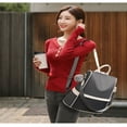 thumbnail image 5 of Backpack Daypack Women Waterproof Nylon School Bag Anti Theft Shoulder Bag Lightweight Travel Backpack, 5 of 5