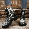 thumbnail image 1 of Styesk Boot Bottes pour Femmes Femmes à Talons Hauts Ankle Boot Confortables Unies à Fermeture Éclair Chaussures Décontractées Bottes de Travail pour Femmes, 1 of 8