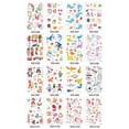thumbnail image 5 of 16pcs Tatuajes Infantiles Tatuajes con Purpurina para Niños, Tatuajes Efímeros para Niños, Bonitos y Geniales Tatuajes Fluorescentes Mixtos para Niños, Niñas y Niños, Tatuajes Adhesivos Impermeables p, 5 of 5