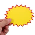 thumbnail image 5 of Pungan price tag 100 Blank Star Burst Sale Signs 4.3x2.4in - Garage Sale Supplies, Price Labels,4.33"X3.15"(LxW), 5 of 10