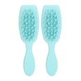 thumbnail image 2 of Depurador Largo De La Manija Del Cepillo 2pcs Del Champú Del Massager Del Cuero Cabelludo Del Pelo, 2 of 7