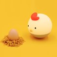 thumbnail image 3 of Luz de noche para niños con forma de pollito JAMW Lámpara de noche recargable con control de grifo luz de noche LED de silicona portátil Sencillez, 3 of 5