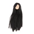 thumbnail image 1 of KLKCMS 1/6 Scale Female Head Sculpt Model Unpainted with Normal Skin Black, 1 of 9