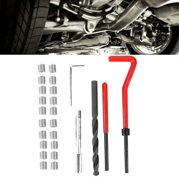 Widely Thread Repair Kit, Twisted Drill, Durable High Strength Microwave for Thread Repairing