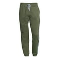 thumbnail image 5 of Eddie Bauer Men's Fleece Logo Stripe Joggers, 5 of 5