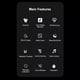 thumbnail image 3 of Smartwatch Reloj Inteligente T22 Fralugio Con Audífonos Tws Negro Fralugio Sport, 3 of 4