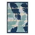 thumbnail image 3 of Unique Loom Aruba Outdoor Collection Area Rug - Barcadera (2' x 3' Rectangle Gray Blue/Ivory), 3 of 7
