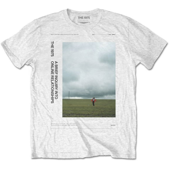 The 1975 Unisex T-Shirt ABIIOR Side Fields (Small)