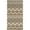 Cream/Brown, variant on SAFAVIEH Veranda Luwig Southwestern Indoor/Outdoor Area Rug, 6'7" x 6'7" Square, Terracotta/Chocolate