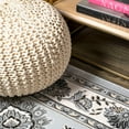 thumbnail image 5 of JONATHAN Y MODERN PERSIAN Cherie French Cottage Light Gray/Cream 2 ft. x 8 ft. Runner Rug (MDP505C-28), 5 of 9