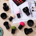 thumbnail image 4 of SHISUYAN 6pcs Sponge Mushroom Powder Puff Foundation Sponge Makeup Sponge Handheld Makeup Egg Blending Sponge, 4 of 9
