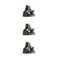 thumbnail image 3 of maskred 1/2/3/5 Resin Rockery Ornament Fish Tank Excellent Materials Long-lasting Colors And Simulation Cave Has B 3PCS, 3 of 6