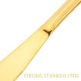 thumbnail image 5 of CIMAXIC Golden Cake Cutter and ula, Comfortable Grip, Strong Steel, Baking Tools 2Sets, 5 of 6