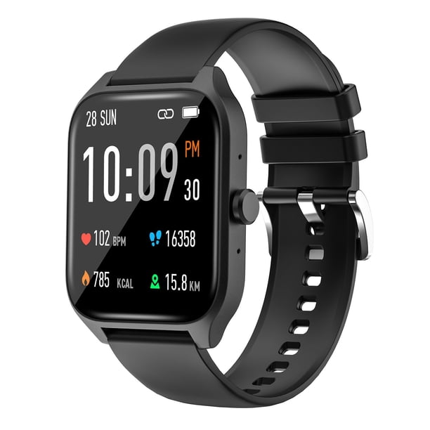 Relojes para Mujeres Reloj Inteligente Pantalla Completa Reloj Inteligente para Android Ios Móvil Reloj Inteligente de Fitness para Mujeres Reloj Inteligente Reloj Inteligente para Teléfonos Android