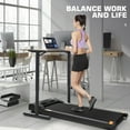 thumbnail image 6 of 2.5HP Walking Pad Treadmill, Under Desk Portable Treadmill with LED Display & Remote Control for Home Office, 300LBS Capacity, 6 of 7