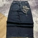 thumbnail image 2 of American Y2K nuevo Hip Hop gótico bordado recto Jeans hombres calle Casual suelto de gran tamaño trapeador pantalones de pierna ancha pareja Jeans, 2 of 5