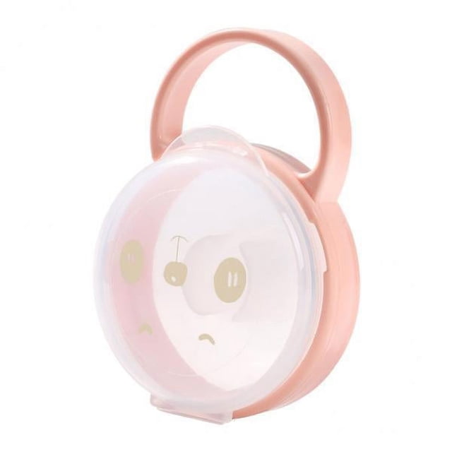 Soportes para Chupete de Bebé Strade Fareast Limited Polipropileno A Prueba de Polvo Color Rosa 2 Piezas