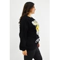 thumbnail image 2 of Sudadera Cheetah Roman Fashion Talla Extra 012 Negro, 2 of 7
