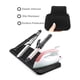 thumbnail image 2 of Bolsa de tapete de silicona resistente al calor, herramientas de peinado para rizadores, planchas, alisadores de cabello, silicona de grado alimenticio, negro, 2 of 4