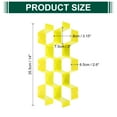 thumbnail image 2 of Uxcell 16 Pcs Separador de Cajón Plástico Ajustable para Organizador de Ropa Interior, Cinturón, Bufanda, Calcetines, Amarillo, 2 of 6