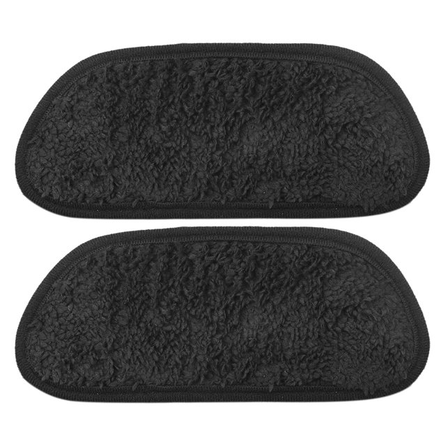 Unique Bargains 2 Pcs Plateau de Récupération Magnétique pour Réfrigérateur, Distributeur d'Eau pour Réfrigérateur, Empêche les Éclaboussures d'Eau, Noir