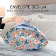 thumbnail image 4 of Yayeee Pillowcase Standard Size Set of 2 Satin Wrinkle Resistant Pillow Case, Small Pink Flower, 4 of 8
