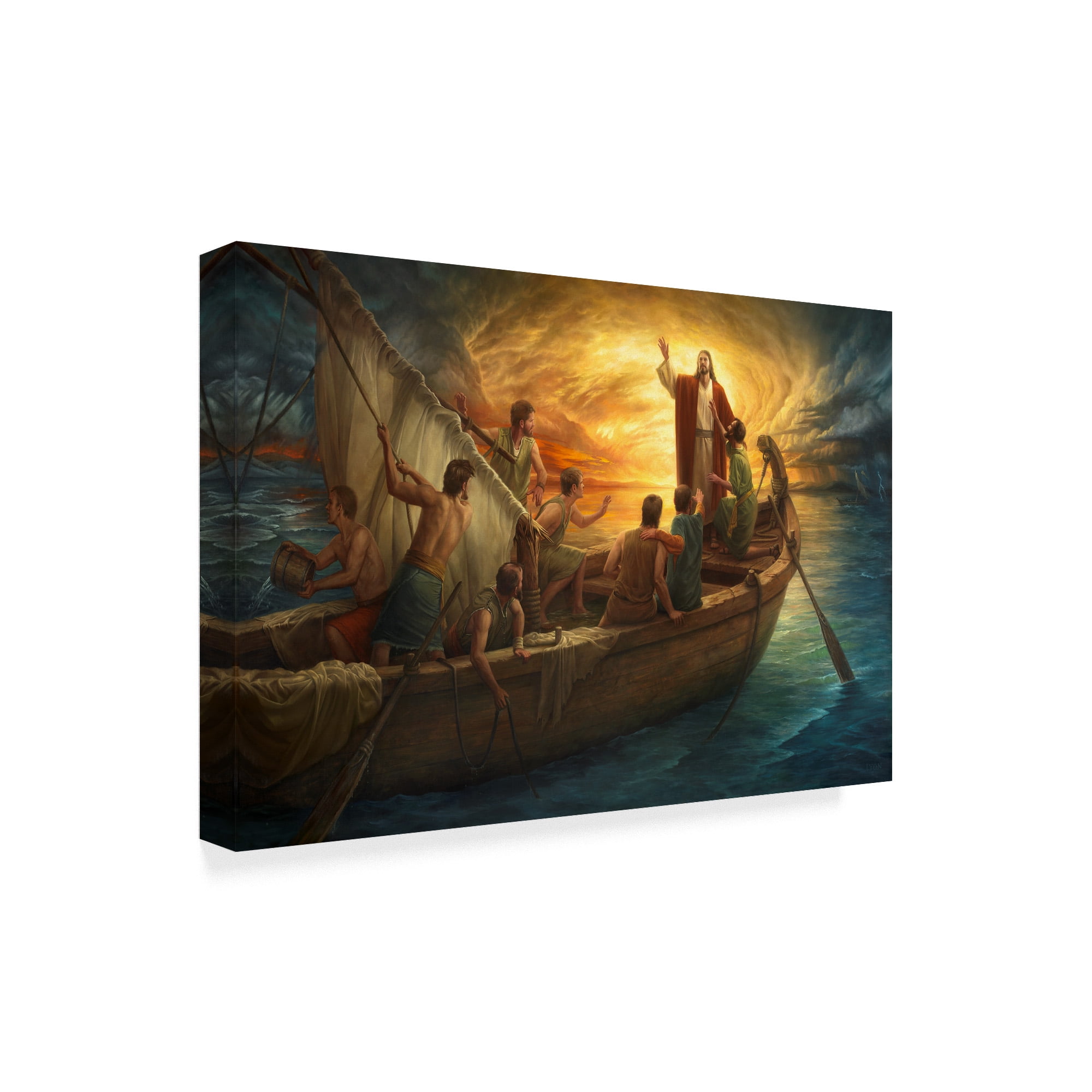 Trademark Fine Art 'From Fear To Faith' Canvas Art by Howard Lyon