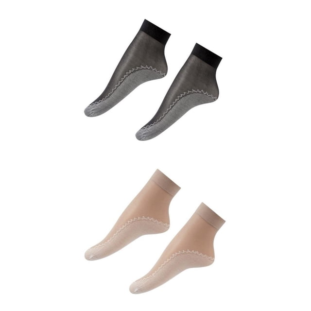Calcetines de verano Baoblaze 40pcs de Seda de Nailon Antideslizantes Súper elásticos