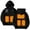 Black_1, variant on ToyKingdee Heated Hoodie Sweatshirt 5 Heating Zones Full-Zip Hooded Jacket Boys Girls Youth Winter Electric Heating Sweater