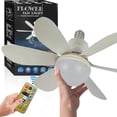 thumbnail image 1 of Ventilateur de Plafond avec Lumière, Ventilateur de Plafond Intérieur Fermé 10 Pouces avec Lumière et Télécommande 3 Couleurs Réglables Infiniment LED Mini, 1 of 2