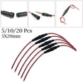 thumbnail image 4 of Bgsha Inline Round Glass AGC Fuse Holder Splash Proof Screw Type 5x20mm for 22AWG, 4 of 5