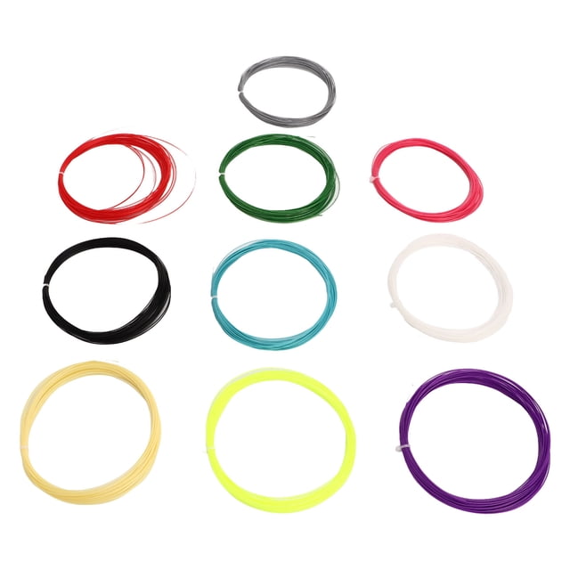Badminton String,10Pcs Color Mixing Badminton Badminton Racquet Accessory Badminton String Line Rapid Response
