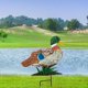 thumbnail image 3 of Figura decorativa de estaca de jardín de hierro con diseño de pato de Los 365x245cm, 3 of 9