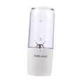 thumbnail image 2 of Licuadora portátil, exprimidor eléctrico, recargable por USB, 500 ml, mini licuadora para exteriores, viajes, fitness, oficina. Blanco, 2 of 9